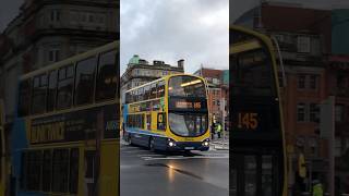 Dublin Bus Route 145  Wright Gemini 2 GT13  O’Connell Bridge Dublin City  8232024 [upl. by Rebeka605]