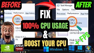 How to Fix 100 CPUDISK Usage in Windows 1110 [upl. by Dubois]