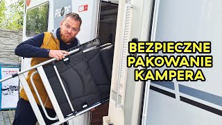 JAK BEZPIECZENIE ZAPAKOWAĆ KAMPERA [upl. by Mccandless136]