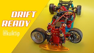 Modifikasi HSP Flying Fish RWD Buat Drift HSP 94123 2WD Conversion [upl. by Llereg]