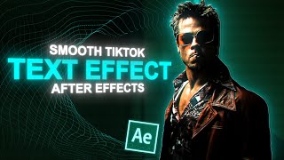 Smooth Text Tutorial I After Effects Guide [upl. by Sherilyn]