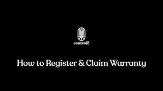 How to Register amp Claim Warranty on controlZ Website  Tutorial [upl. by Biles]