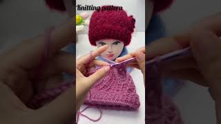 How to make woolen cap for girls with crochet 🧶shortsviral shortvideo diy crochettutorial [upl. by Oram]