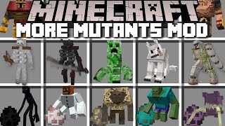 Minecraft DANGEROUS MUTANT CREATURES INVADE VILLAGE WALL MOD  STRANGE MOBS  Minecraft Mods [upl. by Gargan]