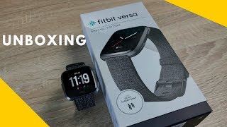 Fitbit Versa Special Edition Unboxing amp Setup [upl. by Aisenat740]