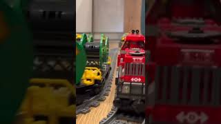 Lego Express Passenger Train 60337 Lego City 60197 Lego City Cargo Train 60052 Lego train 3677 [upl. by Nolyar101]