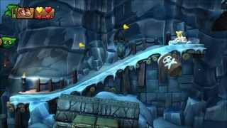 Donkey Kong Country Tropical Freeze  Donkey Kong Island 63 Aqueduct Assault 100 Walkthrough [upl. by Mureil]