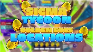 Fortnite Sigma Tycoon Find All 5 Golden Eggs [upl. by Annuhsal789]