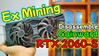 Gainward RTX 2060 Super Disassemble ExMining [upl. by Trici]