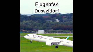 Eurowings startet vom Flughafen Düsseldorf ✈️ reisen flughafen düsseldorf [upl. by Ymmij]