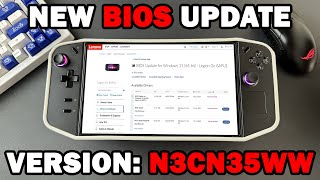 LEGION GO NEW BIOS UPDATE Performance Comparison amp Game Testing 5 GAMES [upl. by Sou]