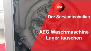 Lagerwechsel einer AEG Waschmaschine [upl. by Charlet]