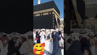 Jinka Bulawa Aya Hai WHi Hajj Pe Jayege ❤️🥰💯✅ makkah hajj umrah islamicshorts kaba tawaf fyp [upl. by Nemzaj826]