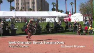 World Champion Derrick Suwaima Davis HopiChoctaw Old Oraibi Ariz 240 points [upl. by Grieve805]