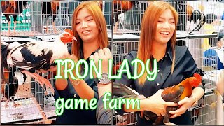 EPISODE 07 IRON LADY MAGKANO ANG MANOK NIYA iron lady GameFarm [upl. by Akerdal]