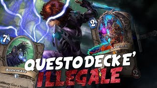 Tempo Rogue  Questo deck è illegale Fast rank 5 1 [upl. by Lleneg]