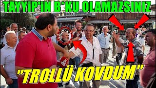 Tayyipin bku Olamazsınız  Kaos Röportajı  Akp Trolünü Kovdum  Sokak Röportajları [upl. by Athalee152]