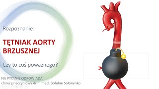 TĘTNIAK AORTY BRZUSZNEJ  CZY TO COŚ POWAŻNEGOTĘTNIAKAORTY AORTA [upl. by Gurango]