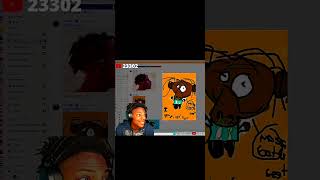 Ishowspeed react fan art ishowspeed viralvideo speed funny [upl. by Kristoforo]