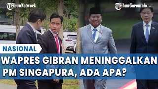 Gibran Tinggalkan PM Singapura Dipanggil Prabowo ke Istana Ada Apa [upl. by Milore]