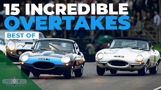 15 best overtakes from Goodwood Revival 2024 [upl. by Fira]