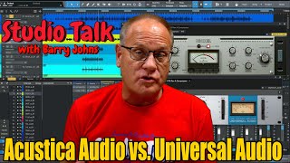 Acustica Audio Nickel 1176 vs Universal Audio Spark 1176 [upl. by Atirihs]