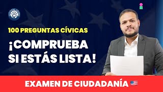 Clase definitiva de 100 preguntas cívicas  Ciudadanía americana [upl. by Bocock489]