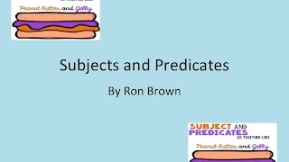 Subjects and Predicates Song wLyrics [upl. by Platas94]