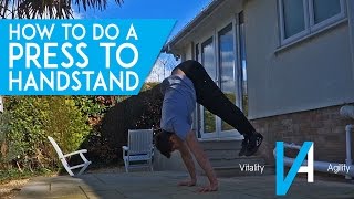 Press To Handstand Tutorial IN DEPTH [upl. by Braynard]