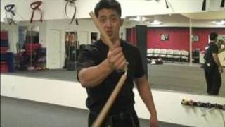 Advanced Nunchucks Techniques  Shoulder to Shoulder Throw With Nunchucks [upl. by Neetsyrk]