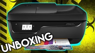 UNBOXING Y PRIMERA INSTALACIÓN IMPRESORA HP OfficeJet 3833  WIFI PANTALLA TÁCTIL BLACK FRIDAY [upl. by Noramac]