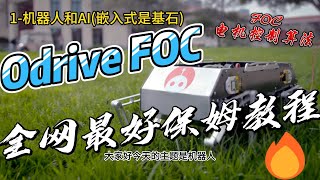 北美闽哥带你入门Odrive无刷驱动器FOC电机控制保姆级讲解从硬件到软件机器人和AI是未来嵌入式1 Odrvie FOC embedded system [upl. by Notsecnirp]