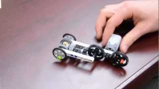 How a Car Differential Works Using LEGO [upl. by Hiller]