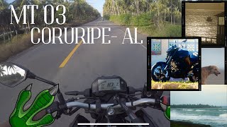 Viagem de Moto MT03 pelo Litoral de Coruripe  Alagoas em Duas Rodas [upl. by Peters]