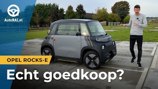 EV van 8500 euro is de Opel Rockse echt zo GOEDKOOP  AutoRAI TV [upl. by Utica382]