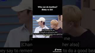 BIXBY VS SIRI BEATBOX😭  YouTube Shorts SKZ [upl. by Teddie]