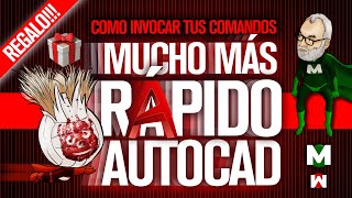 🎁 AutoCAD comandos RAPIDOS  Atajos de teclado  Alias  PGP  ingles español  TRUCOS  TUTORIAL 🎁 [upl. by Llehsim]