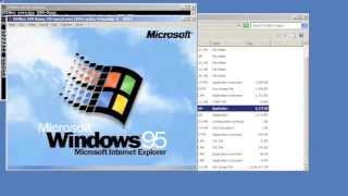 Installing Windows 95 in DOSBox Part 1 [upl. by Hteb660]