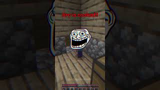 Herobrine bro is Cooked 💀🔥 shorts minecraft [upl. by Ezequiel]