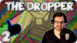 MALTE DER HAX0R  The Dropper 2 Minecraft Adventure Map AnyArtLP  BTTV Lets Play [upl. by Angele203]