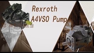 Rexroth A4VSO Pump [upl. by Nyladnohr]