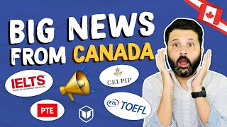 Canada SDS Updates  PTE and TOEFL Overall 6 Bands in IELTS Retake One Module in IELTS and more [upl. by Aitan80]