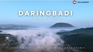 DARINGBADIKASHMIR OF ODISHAKANDHAMALTOURIST PLACES IN DARINGBADI KANDHAMAL [upl. by Nutter654]