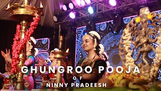 Bharatanatyam ghungroo pooja [upl. by Sandry]