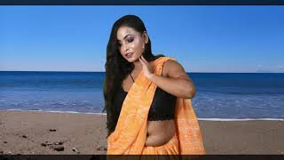 Saree Lover  Posing Tutorial  Banga Lalana  EP  32 Purba  Orange Saree Part  II [upl. by Nalon531]