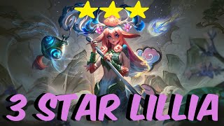 3 star Lillia  TFT set 11 [upl. by Shien257]