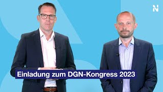 Einladung zum DGNKongress 2023 [upl. by Htebazil597]