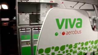 Viva Aerobus A320 cabin tour [upl. by Nylhsa]