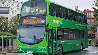 Transdev Keighley Volvo B7TL Wright Eclipse Gemini 2402  YJ04 LYH [upl. by Anelegna921]