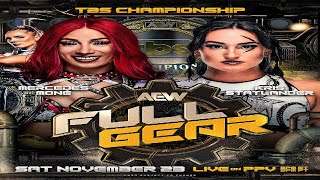 TBS Championship  Mercedes Mone vs Kris Statlander  AEW Full Gear Preview [upl. by Ignazio]